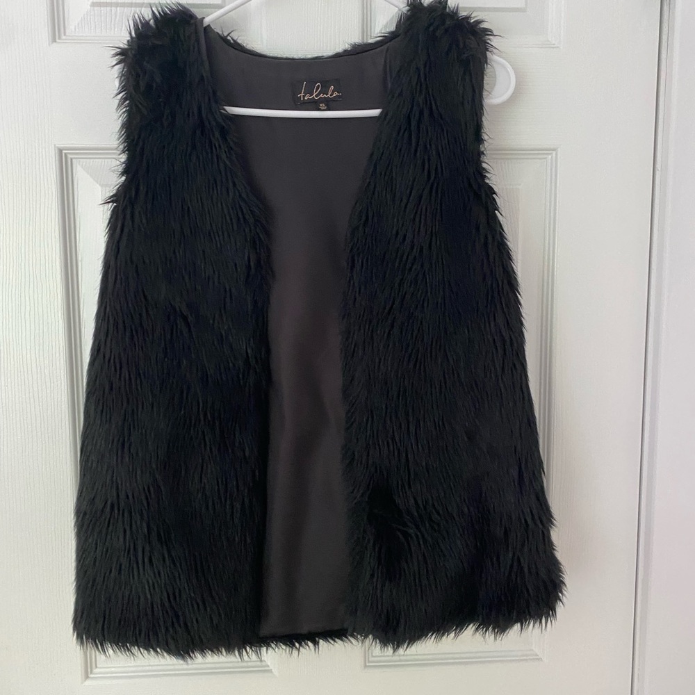 Talula - Faux Fur Vest - X-Small